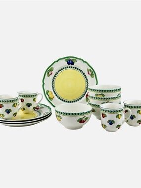 Villeroy & Boch Fench Garden 12 piece Dinnerware Set New in box